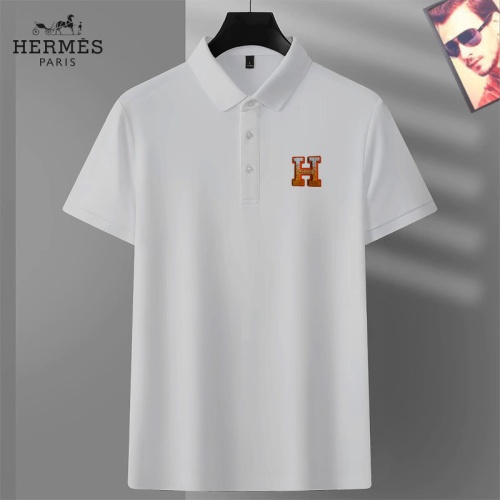 Wholesale Hermes T-Shirts Short Sleeved For Men #1267916 $29.00 USD, Wholesale Quality Replica Hermes T-Shirts