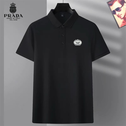 Wholesale Prada T-Shirts Short Sleeved For Men #1267921 $29.00 USD, Wholesale Quality Replica Prada T-Shirts