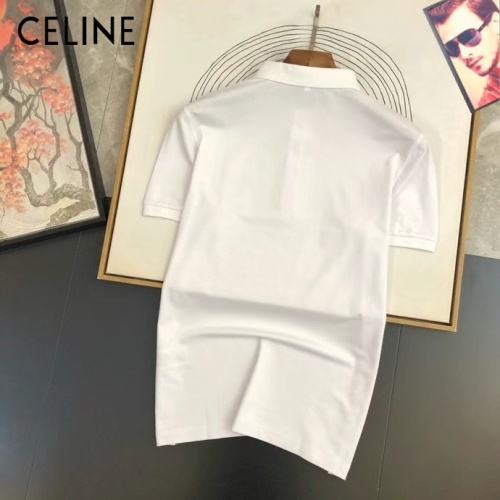 Replica Celine T-Shirts Short Sleeved For Men #1267926 $29.00 USD for Wholesale