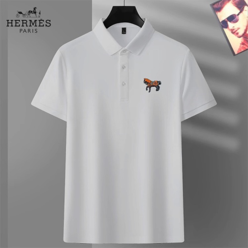 Wholesale Hermes T-Shirts Short Sleeved For Men #1267928 $29.00 USD, Wholesale Quality Replica Hermes T-Shirts