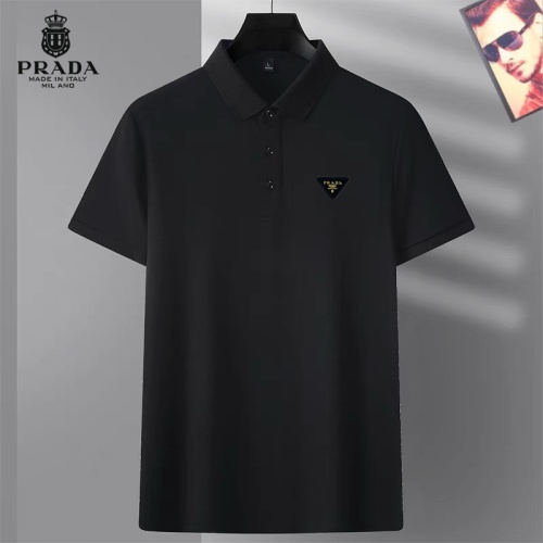 Wholesale Prada T-Shirts Short Sleeved For Men #1267931 $29.00 USD, Wholesale Quality Replica Prada T-Shirts