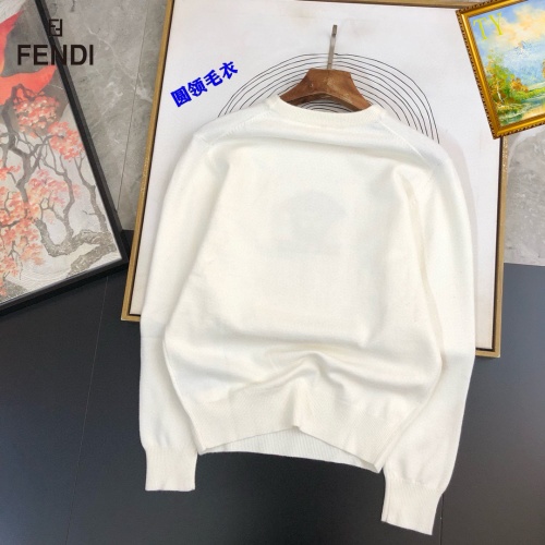 Replica Fendi Sweaters Long Sleeved For Men #1267938 $42.00 USD for Wholesale