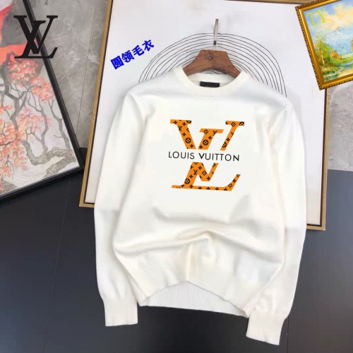 Wholesale Louis Vuitton LV Sweaters Long Sleeved For Men #1267942 $42.00 USD, Wholesale Quality Replica Louis Vuitton LV Sweaters