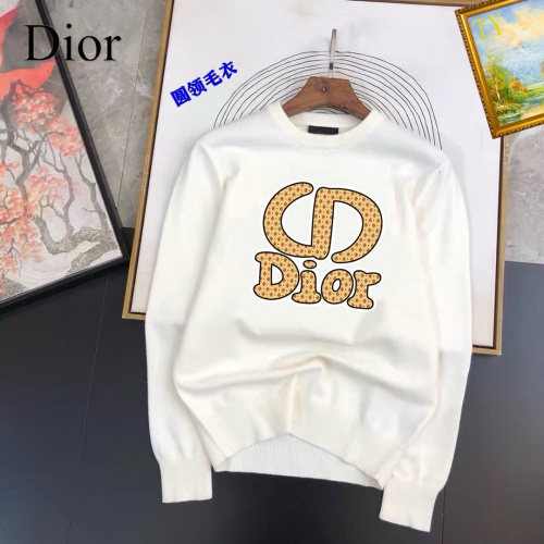 Wholesale Christian Dior Sweaters Long Sleeved For Men #1267956 $42.00 USD, Wholesale Quality Replica Christian Dior Sweaters