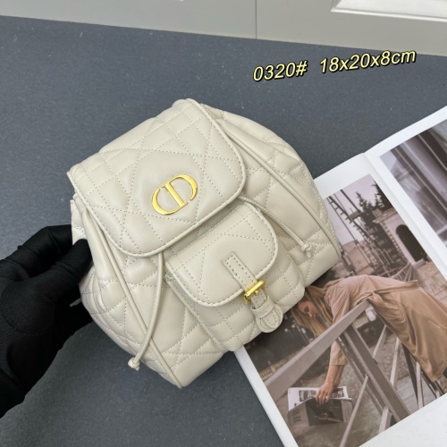 Wholesale Christian Dior AAA Quality Backpacks For Women #1267958 $100.00 USD, Wholesale Quality Replica Christian Dior AAA Quality Backpacks