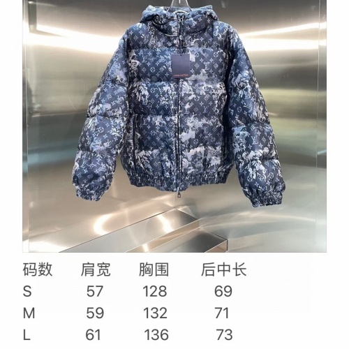 Replica Louis Vuitton LV Down Feather Coat Long Sleeved For Unisex #1267973 $225.00 USD for Wholesale