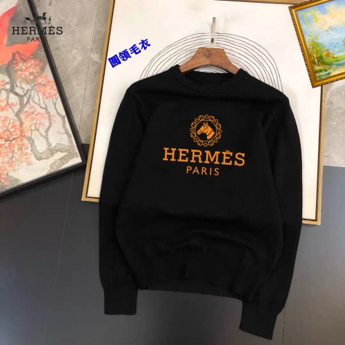 Wholesale Hermes Sweaters Long Sleeved For Men #1267976 $42.00 USD, Wholesale Quality Replica Hermes Sweaters