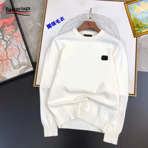 Wholesale Balenciaga Sweaters Long Sleeved For Men #1267977 $42.00 USD, Wholesale Quality Replica Balenciaga Sweaters