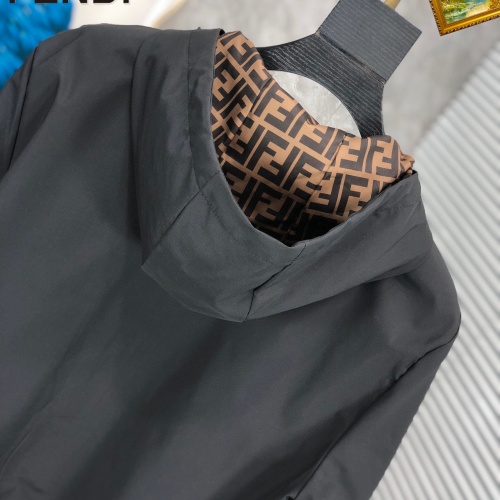 Replica Fendi Jackets Long Sleeved For Men #1268020 $60.00 USD for Wholesale