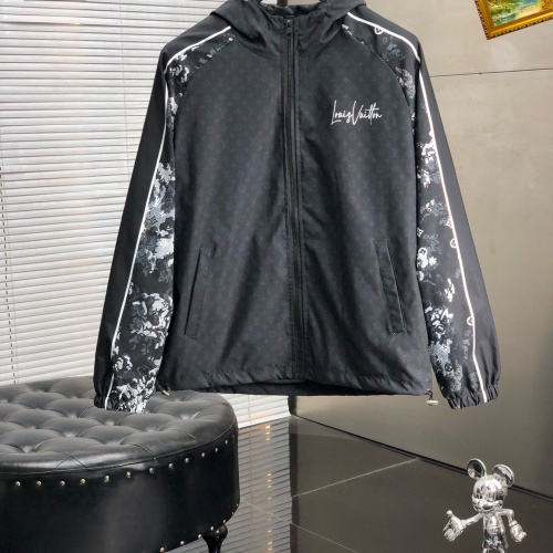 Wholesale Louis Vuitton LV Jackets Long Sleeved For Men #1268028 $60.00 USD, Wholesale Quality Replica Louis Vuitton LV Jackets