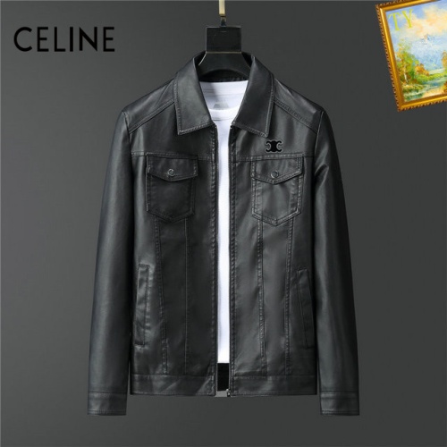 Wholesale Celine Jackets Long Sleeved For Men #1268045 $60.00 USD, Wholesale Quality Replica Celine Jackets