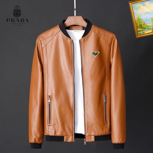 Wholesale Prada Jackets Long Sleeved For Men #1268047 $60.00 USD, Wholesale Quality Replica Prada Jackets