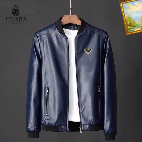 Wholesale Prada Jackets Long Sleeved For Men #1268048 $60.00 USD, Wholesale Quality Replica Prada Jackets