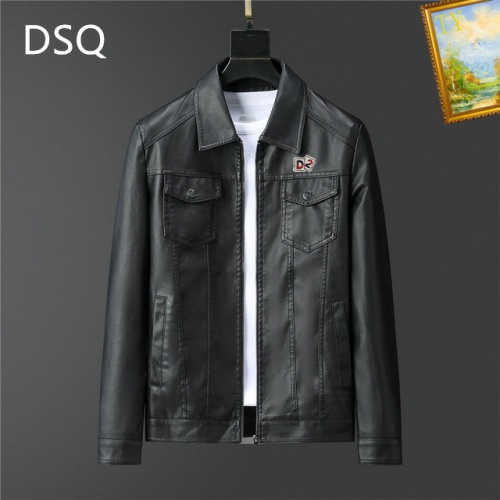 Wholesale Dsquared Jackets Long Sleeved For Men #1268052 $60.00 USD, Wholesale Quality Replica Dsquared Jackets