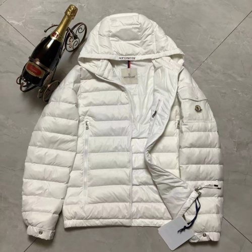 Replica Moncler Down Feather Coat Long Sleeved For Men #1268054 $155.00 USD for Wholesale