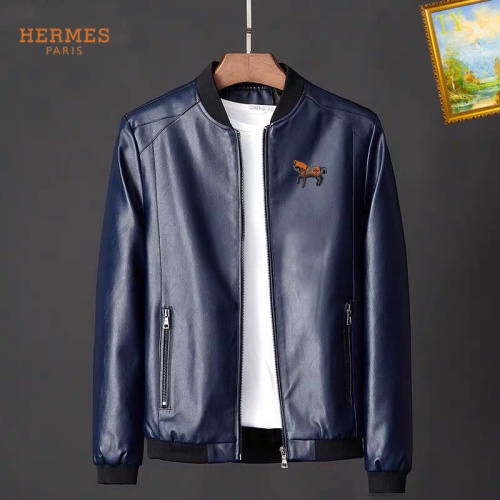 Wholesale Hermes Jackets Long Sleeved For Men #1268057 $60.00 USD, Wholesale Quality Replica Hermes Jackets