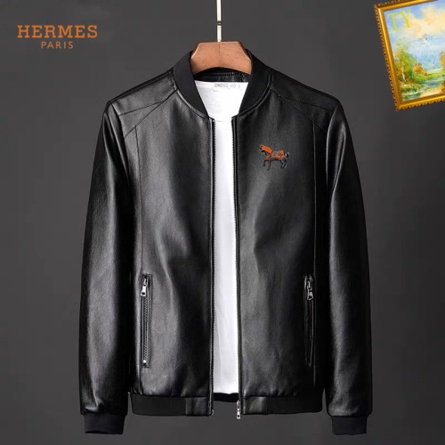 Wholesale Hermes Jackets Long Sleeved For Men #1268058 $60.00 USD, Wholesale Quality Replica Hermes Jackets