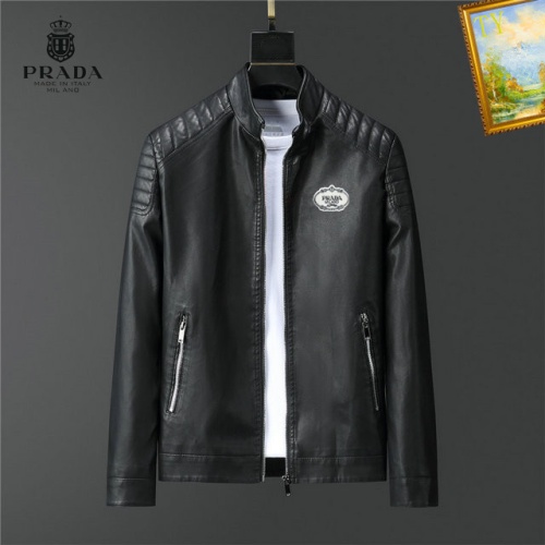 Wholesale Prada Jackets Long Sleeved For Men #1268059 $60.00 USD, Wholesale Quality Replica Prada Jackets