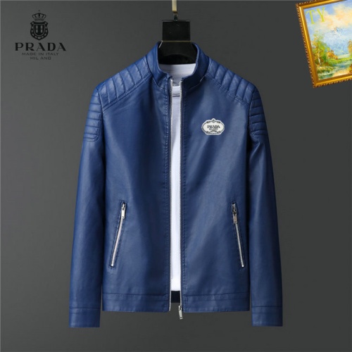 Wholesale Prada Jackets Long Sleeved For Men #1268060 $60.00 USD, Wholesale Quality Replica Prada Jackets