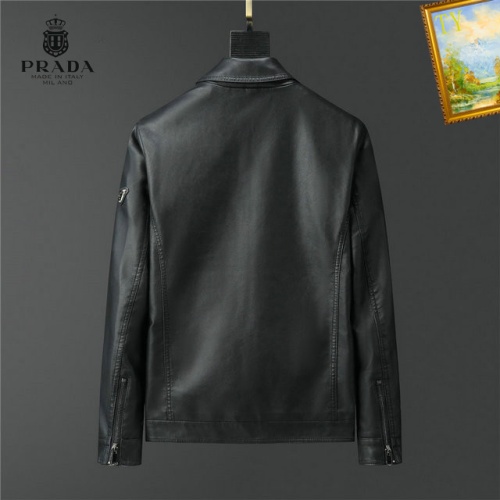 Replica Prada Jackets Long Sleeved For Men #1268061 $60.00 USD for Wholesale