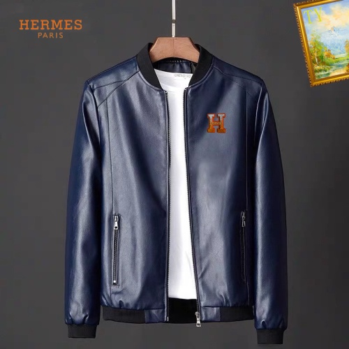 Wholesale Hermes Jackets Long Sleeved For Men #1268064 $60.00 USD, Wholesale Quality Replica Hermes Jackets