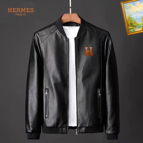 Wholesale Hermes Jackets Long Sleeved For Men #1268065 $60.00 USD, Wholesale Quality Replica Hermes Jackets