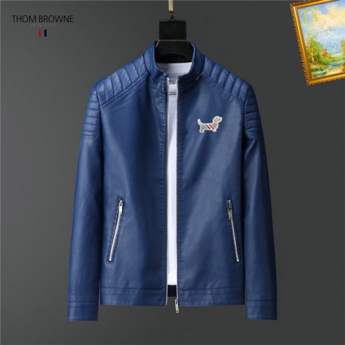 Wholesale Thom Browne Jackets Long Sleeved For Men #1268066 $60.00 USD, Wholesale Quality Replica Thom Browne Jackets