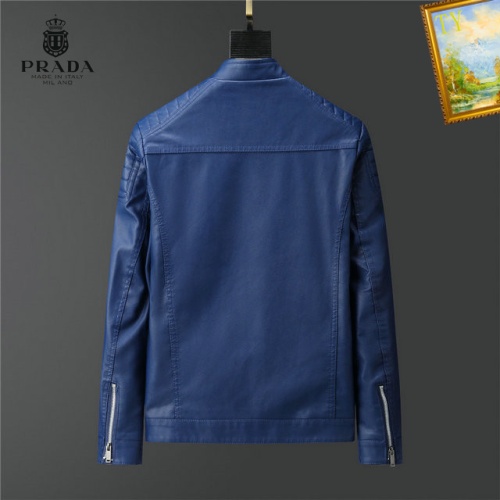 Replica Prada Jackets Long Sleeved For Men #1268076 $60.00 USD for Wholesale