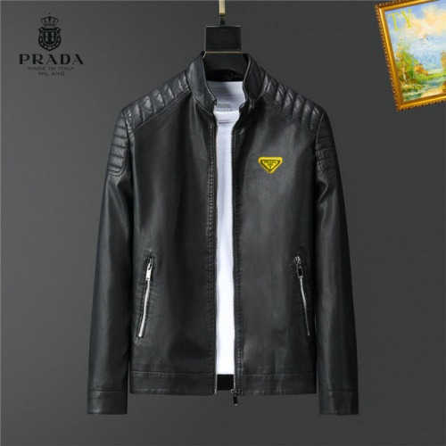 Wholesale Prada Jackets Long Sleeved For Men #1268081 $60.00 USD, Wholesale Quality Replica Prada Jackets