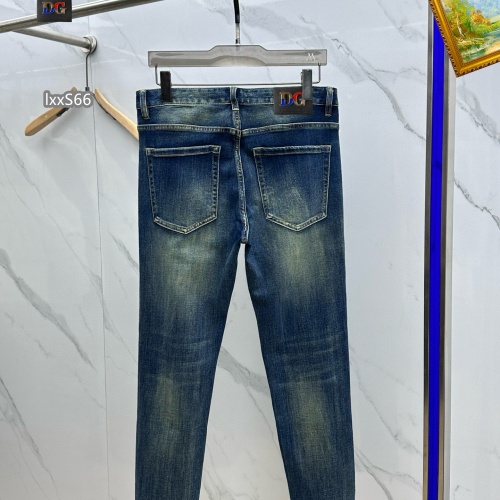 Replica Dolce & Gabbana D&G Jeans For Men #1268104 $48.00 USD for Wholesale