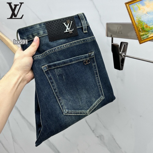 Wholesale Louis Vuitton LV Jeans For Men #1268120 $48.00 USD, Wholesale Quality Replica Louis Vuitton LV Jeans