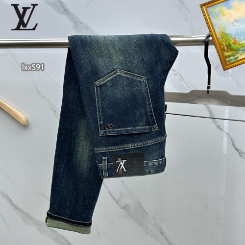 Replica Louis Vuitton LV Jeans For Men #1268120 $48.00 USD for Wholesale