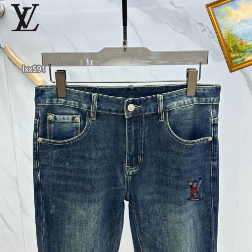 Replica Louis Vuitton LV Jeans For Men #1268120 $48.00 USD for Wholesale