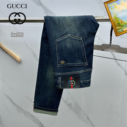 Replica Gucci Jeans For Men #1268122 $48.00 USD for Wholesale