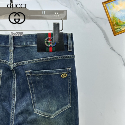 Replica Gucci Jeans For Men #1268122 $48.00 USD for Wholesale