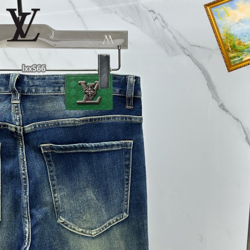 Replica Louis Vuitton LV Jeans For Men #1268129 $48.00 USD for Wholesale