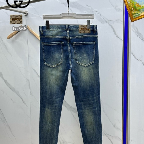 Replica Gucci Jeans For Men #1268131 $48.00 USD for Wholesale