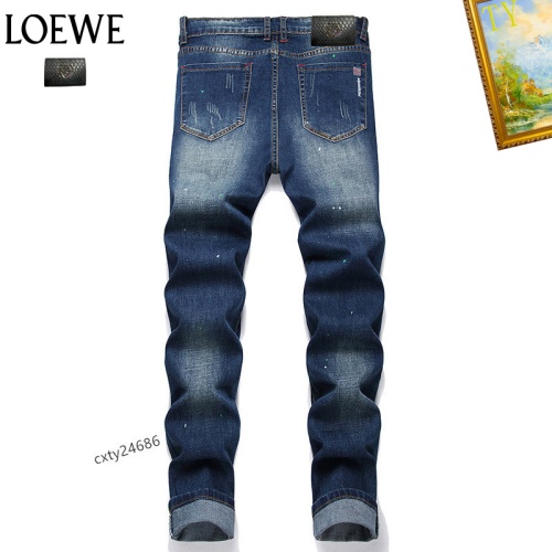 Replica LOEWE Jeans For Men #1268139 $48.00 USD for Wholesale