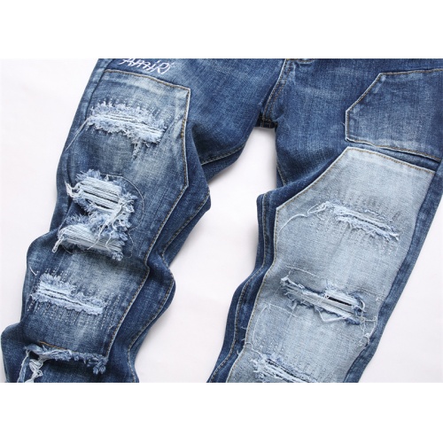 Replica Amiri Jeans For Men #1268142 $48.00 USD for Wholesale