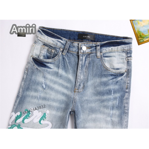 Replica Amiri Jeans For Men #1268150 $48.00 USD for Wholesale