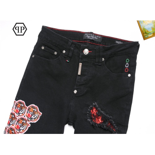 Replica Philipp Plein PP Jeans For Men #1268160 $48.00 USD for Wholesale