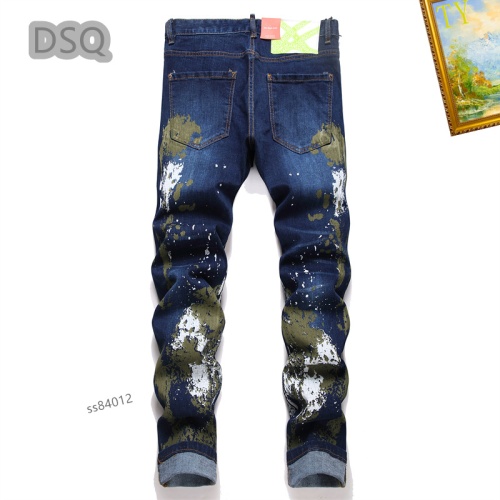 Replica Dsquared Jeans For Men #1268162 $48.00 USD for Wholesale