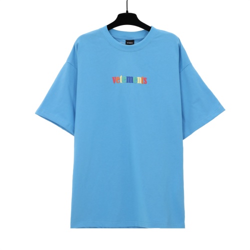 Wholesale VETEMENTS T-Shirts Short Sleeved For Unisex #1268270 $29.00 USD, Wholesale Quality Replica VETEMENTS T-Shirts