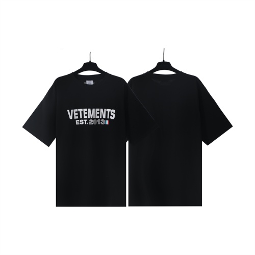 Wholesale VETEMENTS T-Shirts Short Sleeved For Unisex #1268280 $29.00 USD, Wholesale Quality Replica VETEMENTS T-Shirts