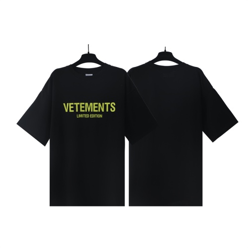 Wholesale VETEMENTS T-Shirts Short Sleeved For Unisex #1268282 $29.00 USD, Wholesale Quality Replica VETEMENTS T-Shirts