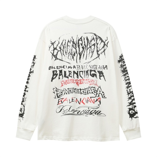 Replica Balenciaga T-Shirts Long Sleeved For Unisex #1268310 $40.00 USD for Wholesale