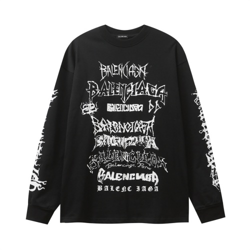 Wholesale Balenciaga T-Shirts Long Sleeved For Unisex #1268311 $40.00 USD, Wholesale Quality Replica Balenciaga T-Shirts