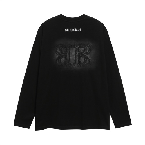 Wholesale Balenciaga T-Shirts Long Sleeved For Unisex #1268313 $42.00 USD, Wholesale Quality Replica Balenciaga T-Shirts