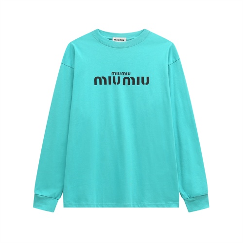 Wholesale MIU MIU T-Shirts Long Sleeved For Unisex #1268314 $39.00 USD, Wholesale Quality Replica MIU MIU T-Shirts