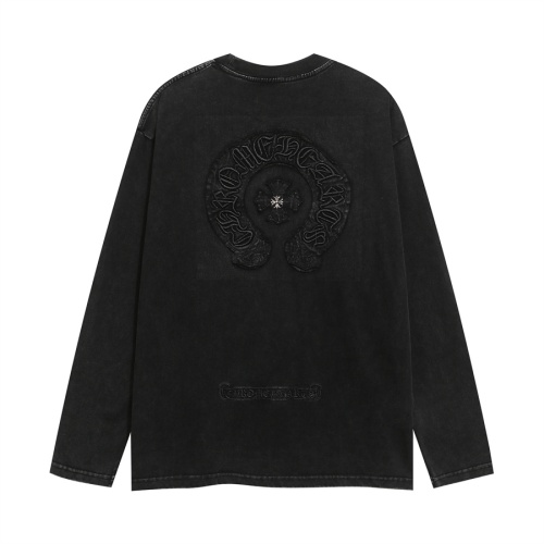 Wholesale Chrome Hearts T-Shirts Long Sleeved For Unisex #1268323 $42.00 USD, Wholesale Quality Replica Chrome Hearts T-Shirts